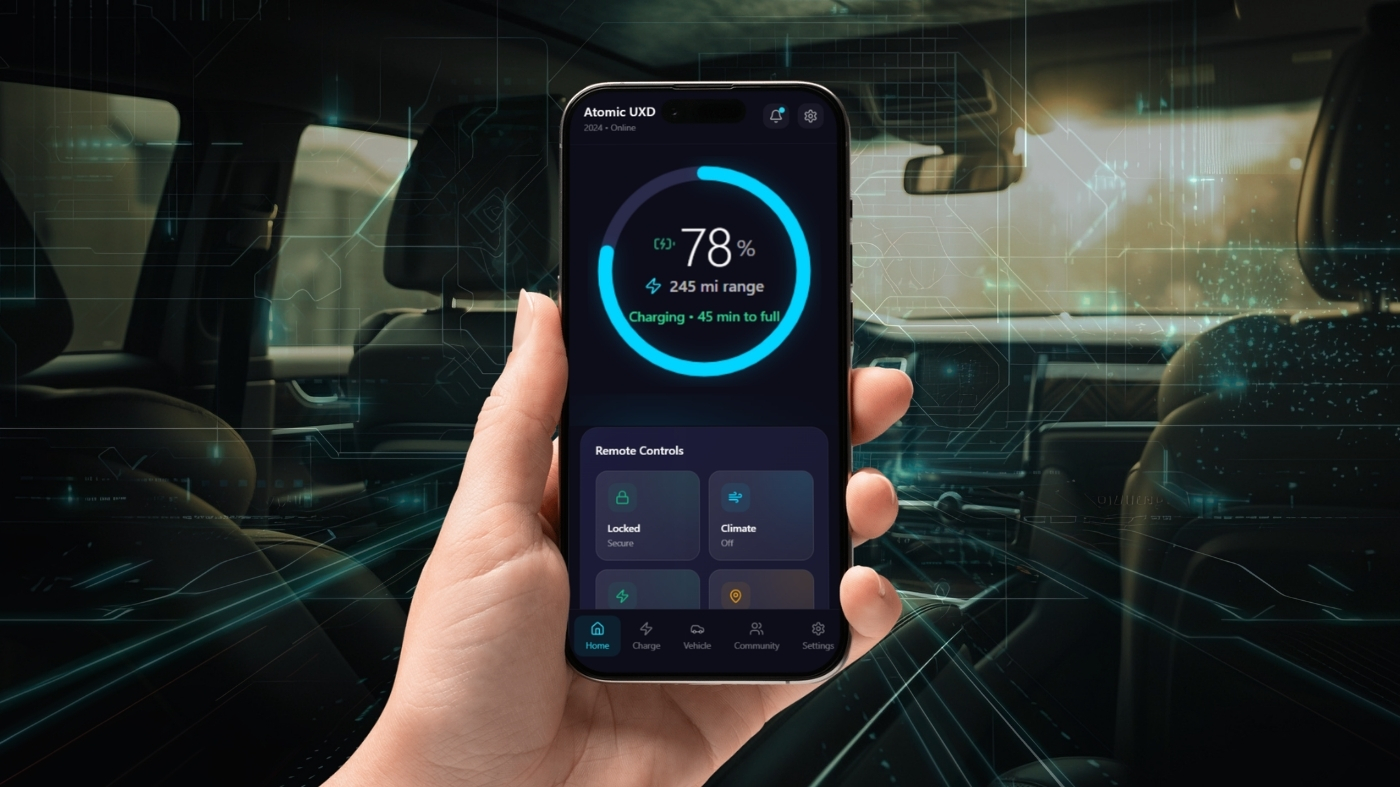 Connected E-Car App